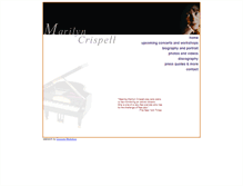 Tablet Screenshot of marilyncrispell.com